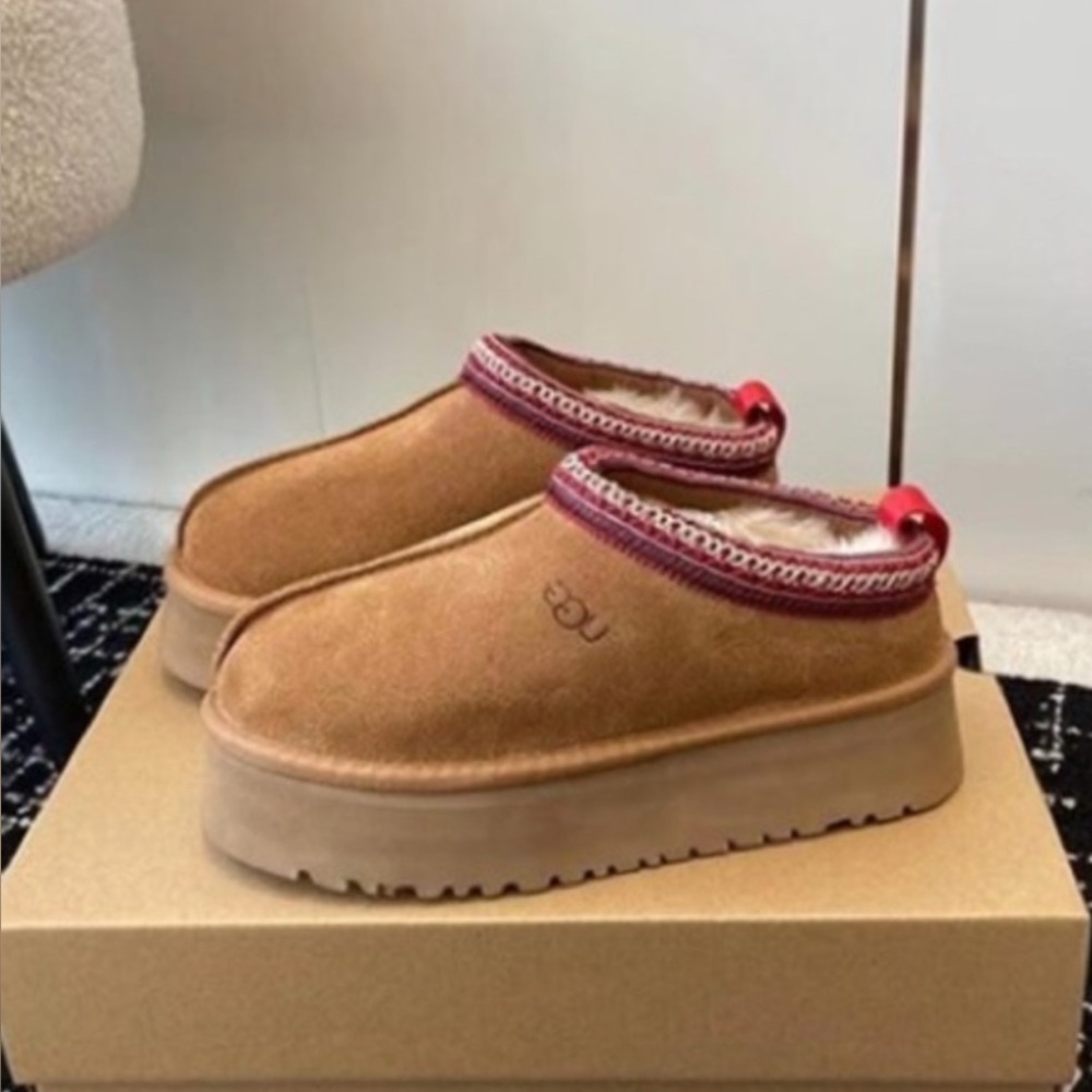 New Ugg Tasman Platform Slippers Women's Shoes